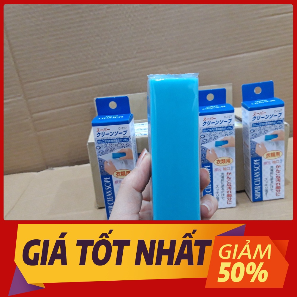 (Freeship)Xà Phòng Tẩy Trắng (Chà Cổ Áo) Super Clean Sope - Nhật Bản