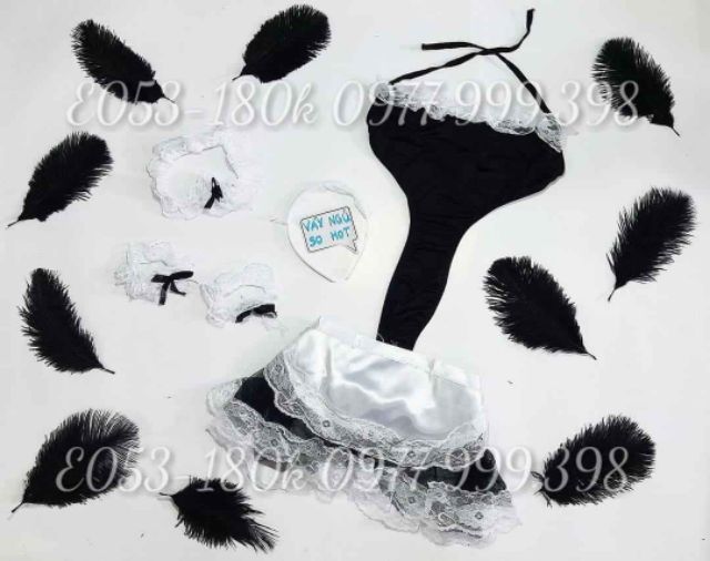 cosplay hầu gái maid sexy gợi cảm