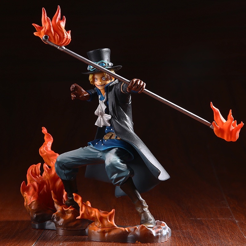 Mô hình One Piece - Mô hình Bộ 3 nhân vật Luffy Ace Sabo bằng PVC cao cấp