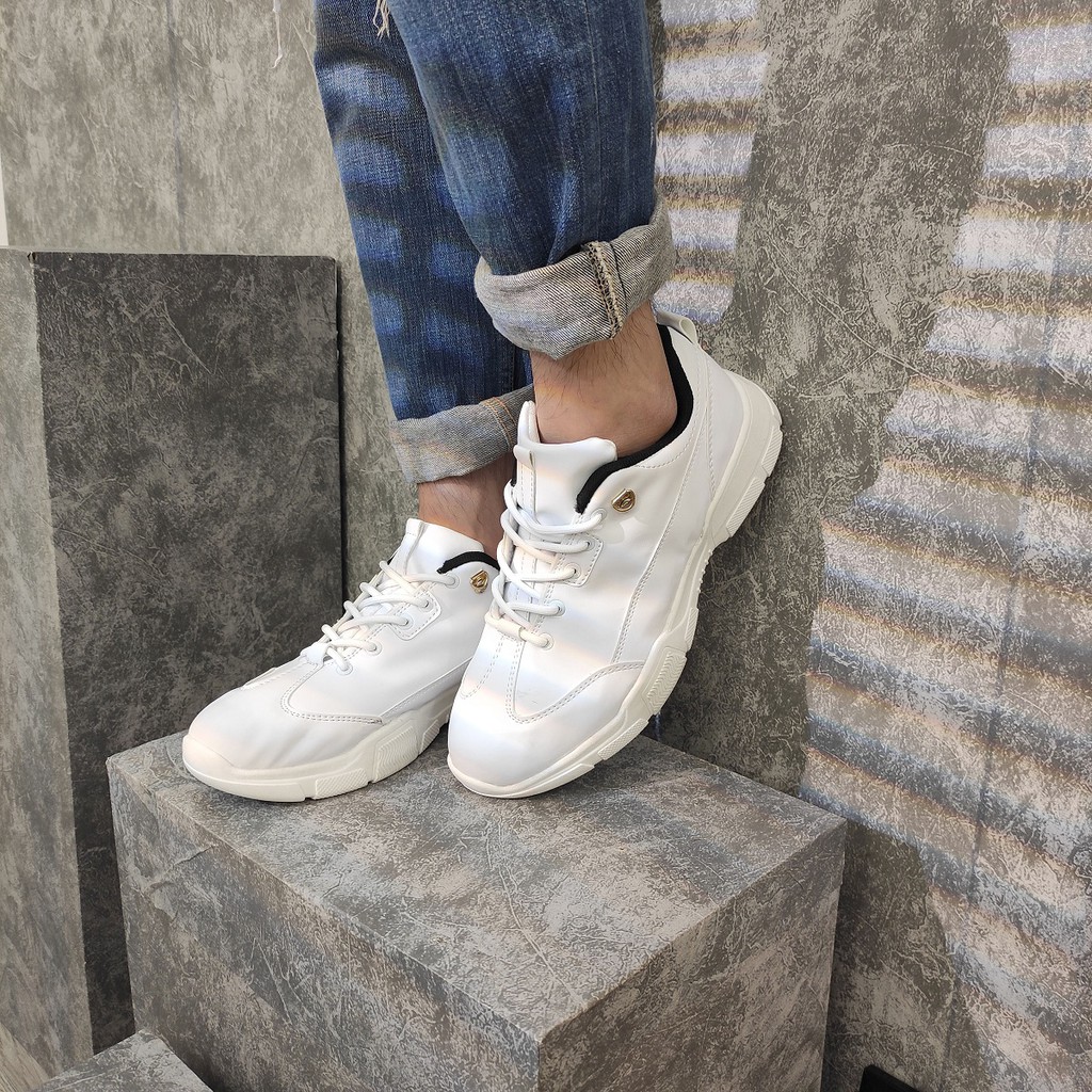 Giày sneaker nam trắng [FREESHIP] D884 shop ĐỊCH ĐỊCH chuyên giày nam đẹp