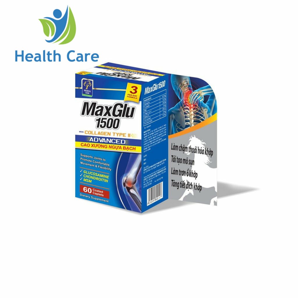 VIÊN UỐNG BỔ XƯƠNG KHỚP MAXGLU 1500