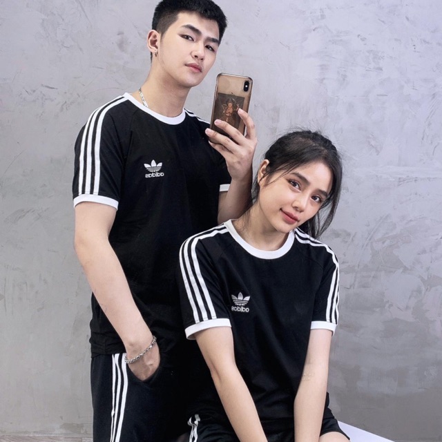 Áo Đôi Nam Nữ Xuất Dư Xịn ❤Freeship❤️ Áo Cotton Full tag cod, Cực Đẹp.