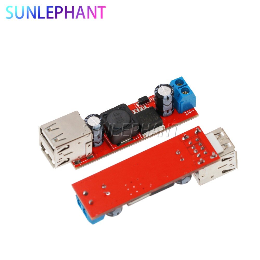 POWER Mô Đun Chuyển Đổi Nguồn Điện Usb 9v / 12v / 24v / 36v Lm2596S 5v Dc-Dc Cho Xe Hơi | BigBuy360 - bigbuy360.vn
