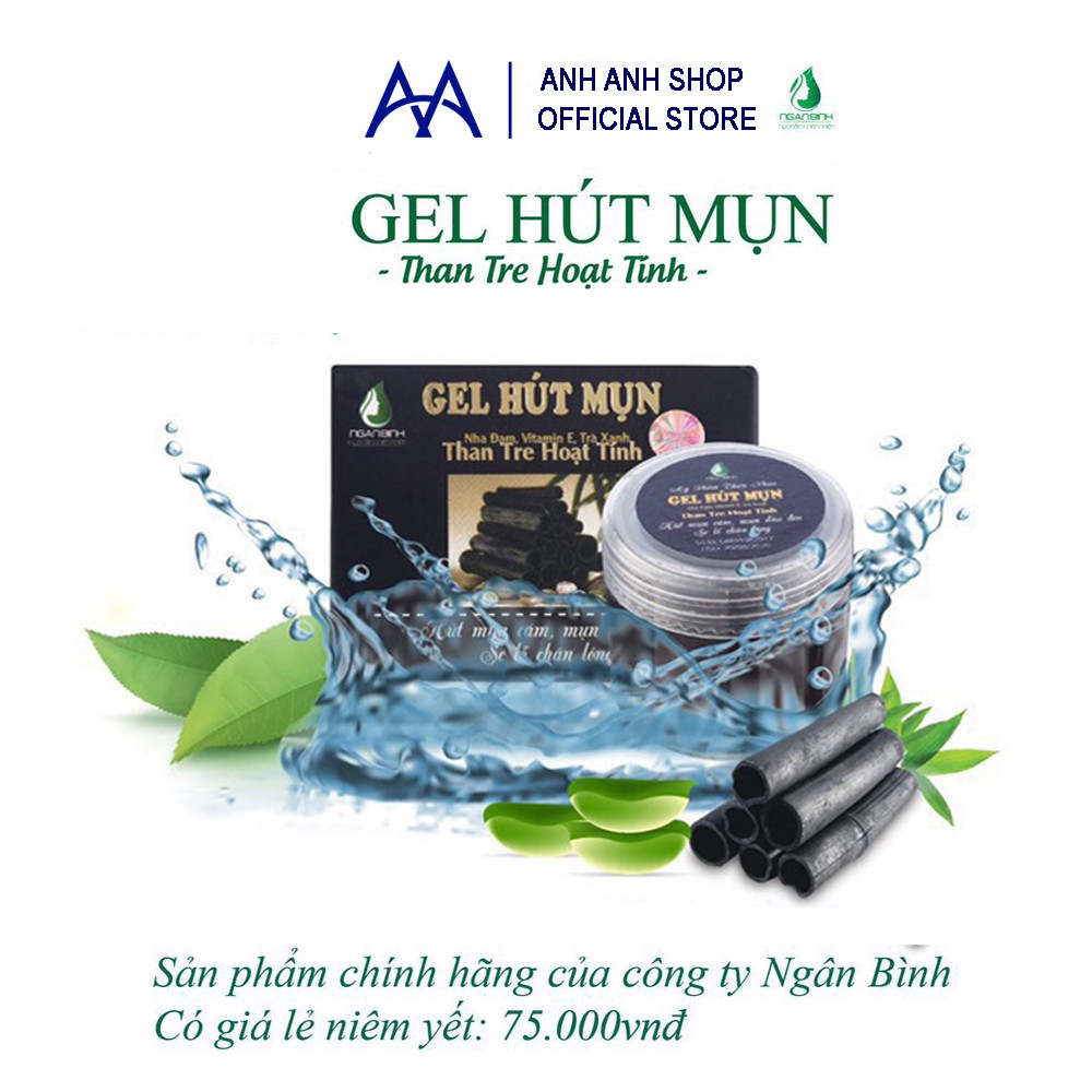 ✅[CHÍNH HÃNG] GEL HÚT MỤN THAN TRE HOẠT TÍNH _ GEL LỘT MỤN ĐẦU ĐEN, MỤN CÁM