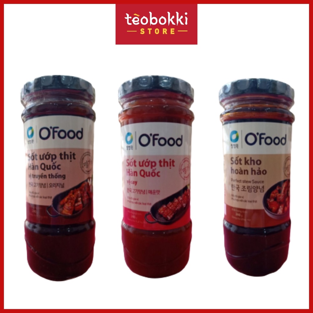 Sốt ướp thịt Hàn Quốc OFood 240g