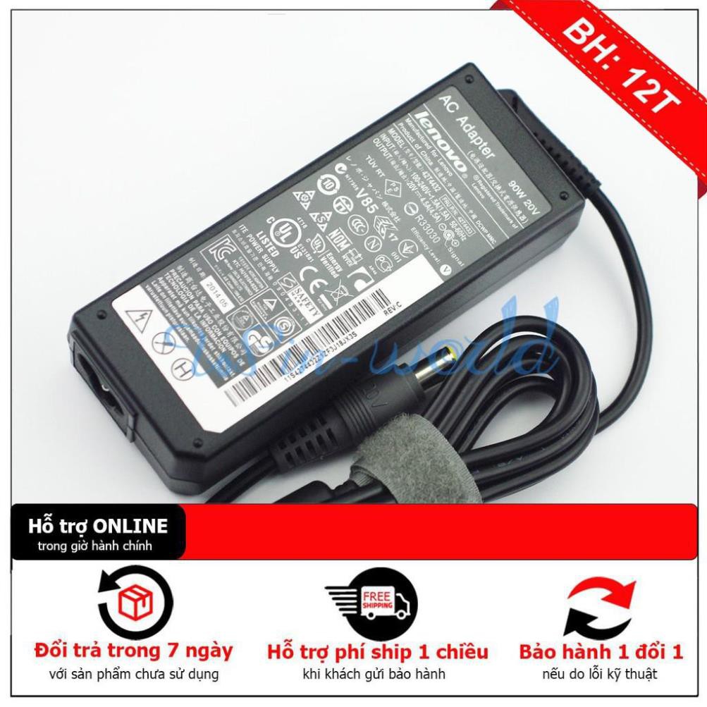 Sạc dành cho Laptop Lenovo 19V 3.42A (65W) chân thường kích thước 5.5mm * 2.5mm - Hàng zin xịn