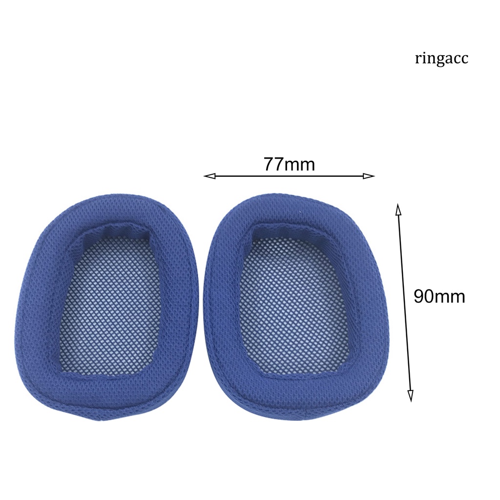 1 cặp đệm tai nghe thay thế thoáng khí chống bụi cho Logitech G433/G233/G-pro/G533/G231/G331