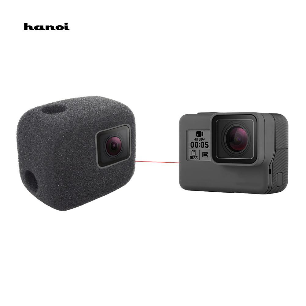 Vỏ bọc xốp chống gió giảm ồn bảo vệ máy ảnh GoPro 5/6