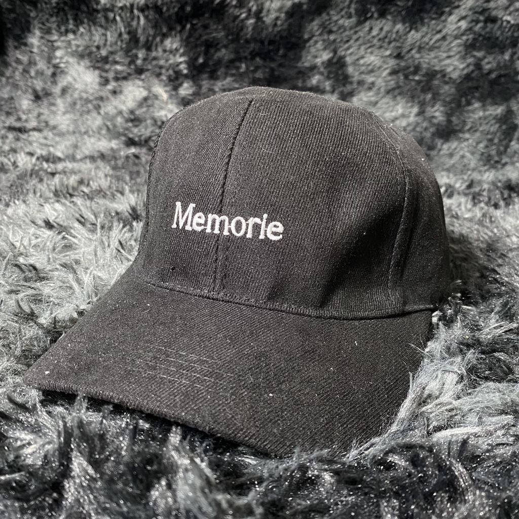 Mũ lưỡi trai unisex Nón kết nam nữ thêu Memori vải kaki trẻ trung năng động Lch