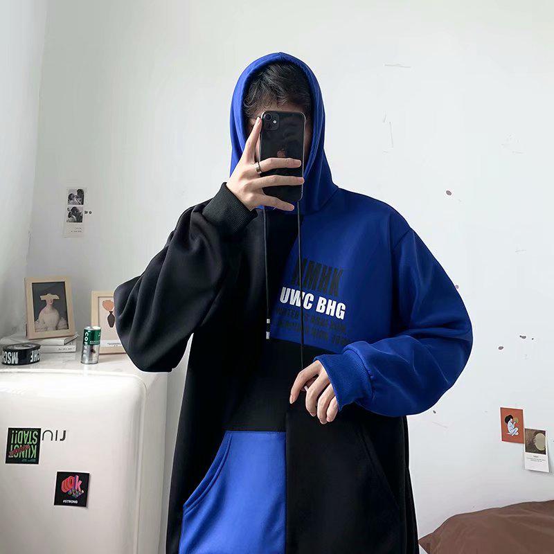Áo Hoodie Tay Dài Phong Cách Hàn Quốc Thời Trang Thu Đông Cho Nam 3 Màu (S-5Xl)