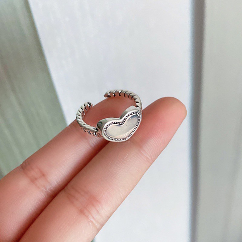 Nhẫn Hở Thiết Kế Đơn Giản Thời Trang