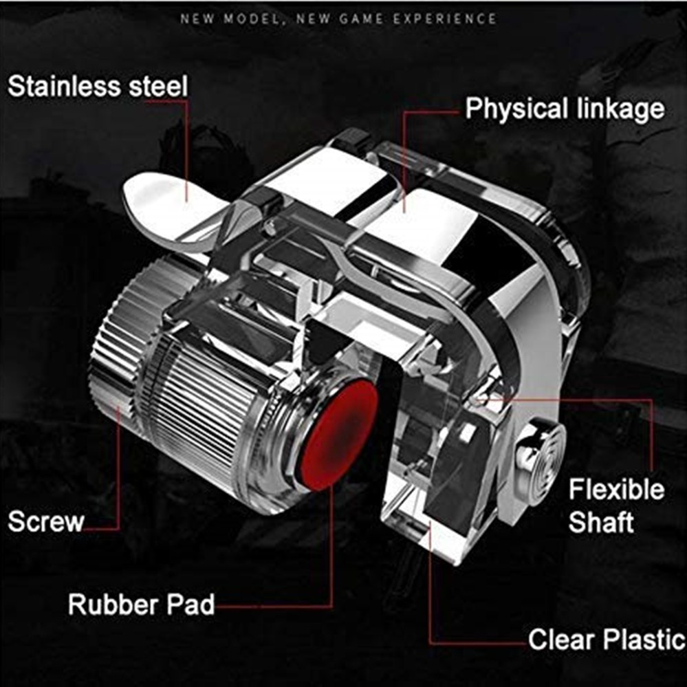 Nút Điều Khiển Chơi Game Bắn Súng Pubg L1r1 Chuyên Dụng Cho Điện Thoại