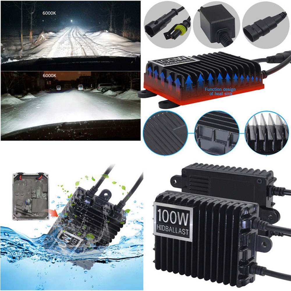 Bộ chấn lưu đèn Xenon 12V 100W thay thế cho xe hơi