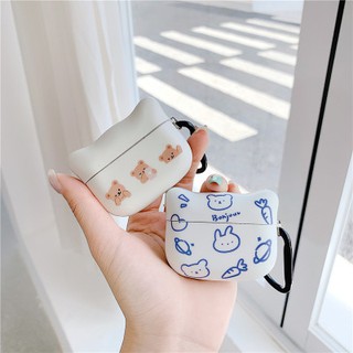 ốp airpod airpods case airpod 2 case airpod pro bọc airpods 2 ốp lưng airpod protective cover ✐Suitable for airpods protective cover ins soft airpods2 shell airpodspro Apple wireless bluetooth headset airpod silicone cute simple second generation 3 ip