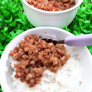 Thịt chưng mắm tép. 500g