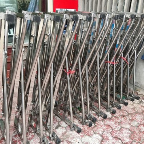 (MUA KÈM DEAL SỐC ) VÕNG XẾP VUÔNG INOX TIẾN ĐẠT CAO CẤP LOẠI 1