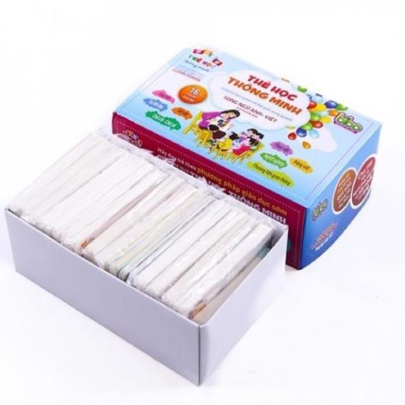 Bộ thẻ học thông minh 16 chủ đề 416 thẻ