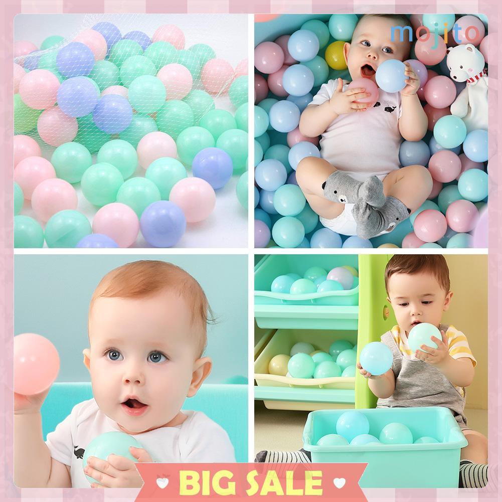Set 25 / 50 / 100 Banh Đồ Chơi Nhiều Màu Sắc Cho Bé