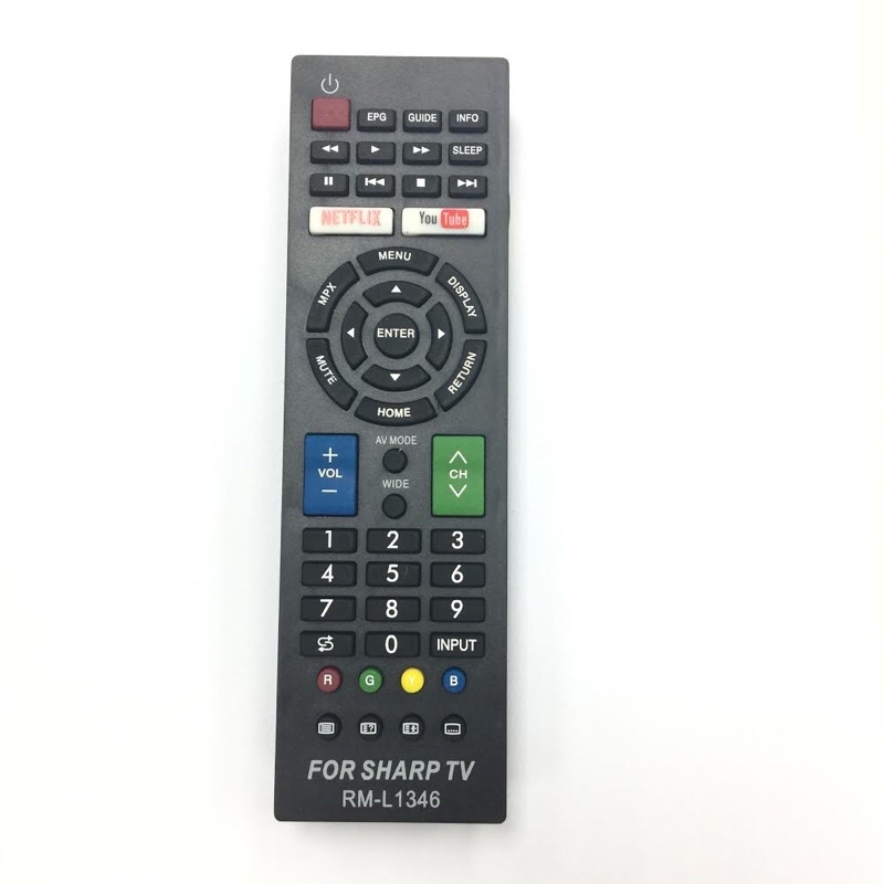 Remote điều khiển tivi SHARP Smart RM -L1346 -giá tốt