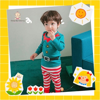 Bộ Noel Bé Trai Của Hãng Cordi-i, Chất Thun Cotton Organic
