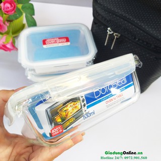 BỘ 3 HỘP THỦY TINH LOCK&LOCK LLG426