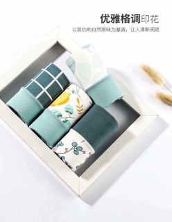 Set 4 quần chíp cạp cao