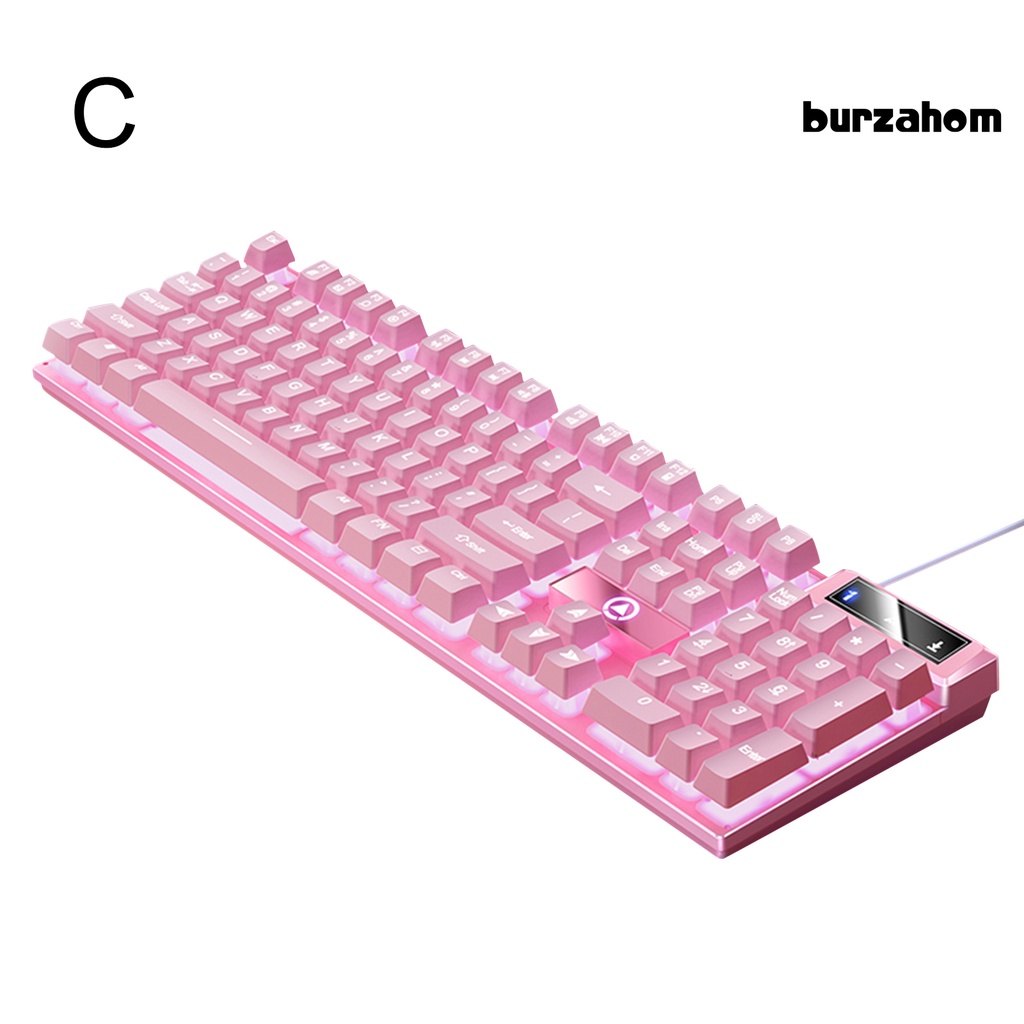 K500 Có Dây Đèn Nền Bàn Phím Cơ Khí Cảm Thấy Màu Sắc Phù Hợp Với 104 Phím Máy Tính E-thể thao Bàn Phím Chơi Game cho Máy Tính Để Bàn