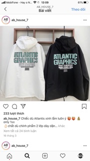 Áo Khoác Dù Atlantis 🌟