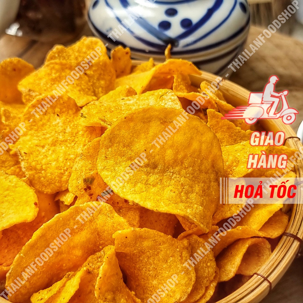 Khoai Tây Lát Chiên Mắm Hành Lon 200gr