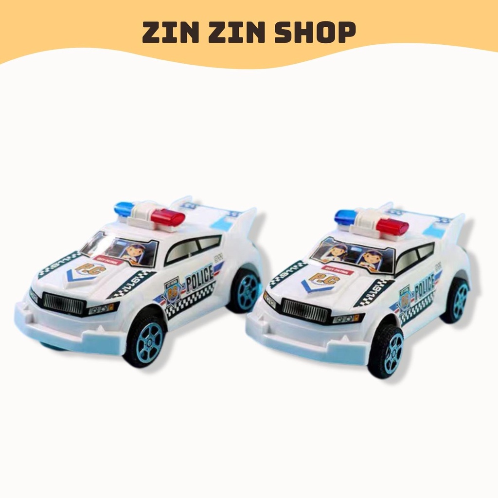 Đồ chơi Ô tô cảnh sát dây cót bền đẹp dành cho bé