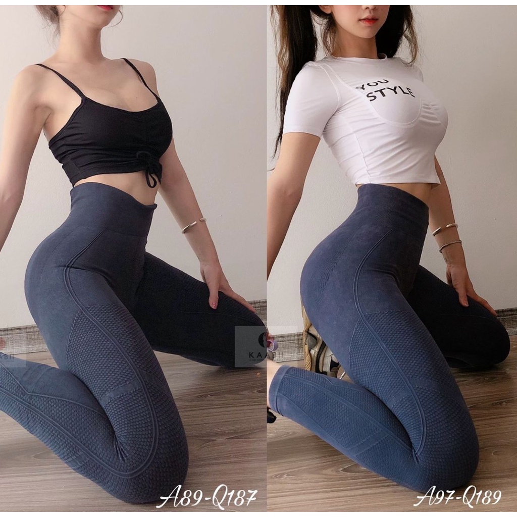 Quần dài cạp cao gen bụng nâng mông cạp 12cm định hình vòng eo tôn dáng Best Waist Kaabii Q189