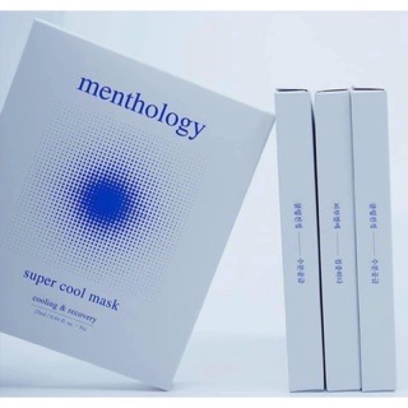 Mặt Nạ Làm Lạnh Dịu Mát Da Menthology Super Cool Mask 25ml