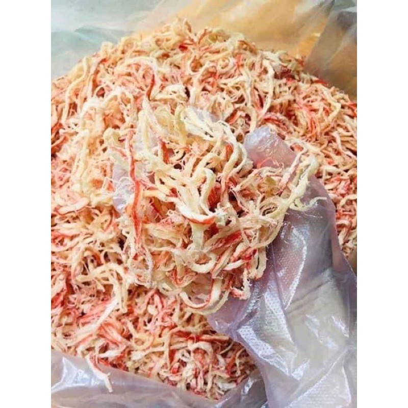 MỰC XÉ SỢI HẤP NƯỚC DỪA +1 Hộp 300gr + Bịch tương ớt | BigBuy360 - bigbuy360.vn