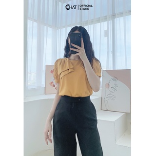 Quần suông túi sau Cchat