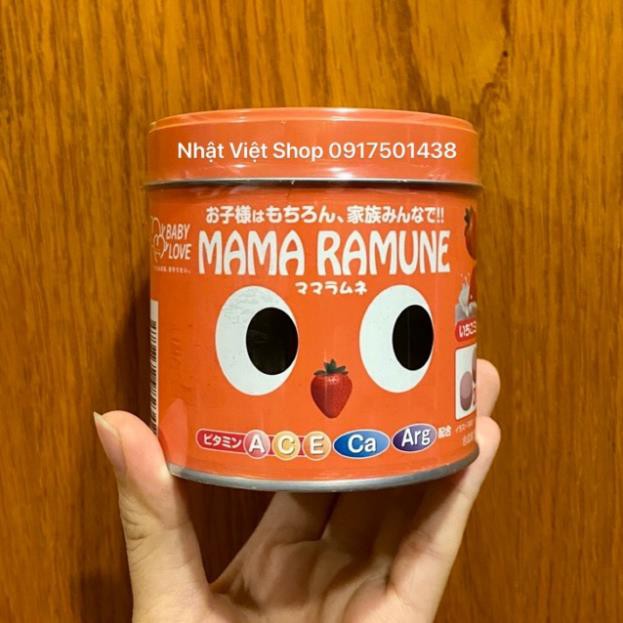 Kẹo biếng ăn cho trẻ MaMa Ramune Nhật Bản 200 viên
