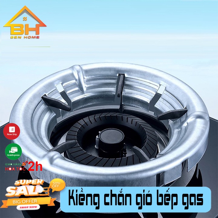 kiềng chắn gió,kiềng bếp ga lắp các loại bếp, Chống tỏa nhiệt, Tiết Kiệm gas