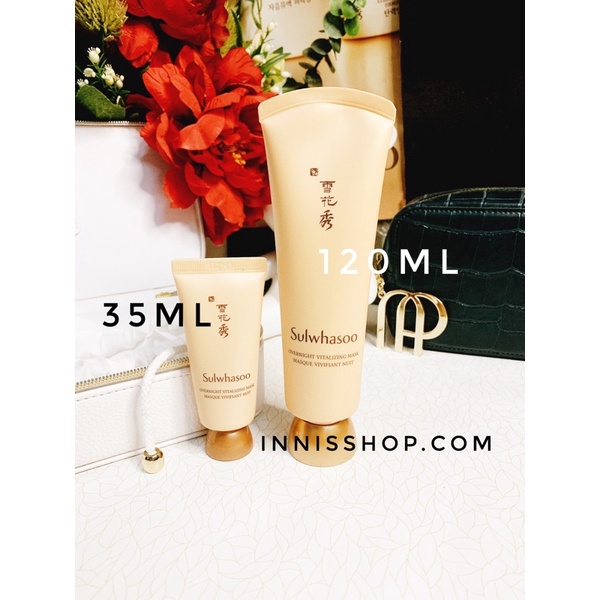 Mặt Nạ Ngủ Nhân Sâm Sulwhasoo Overnight Vitalizing Mask Dưỡng Ẩm