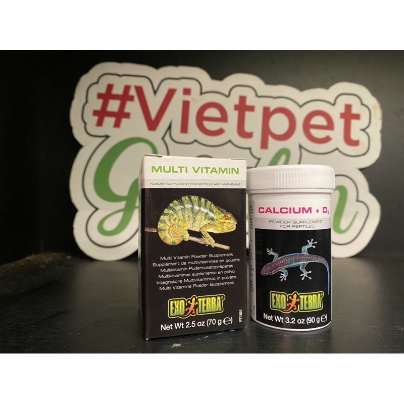 Canxi Calcium D3 Exoterra dành cho thú cưng bò sát  | Vietpetgardenhcm