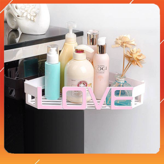 Kệ Góc Hút Chân Không Nhà Tắm LOVE