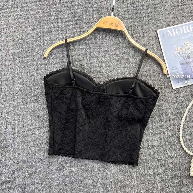 Áo ren croptop 2s a2702