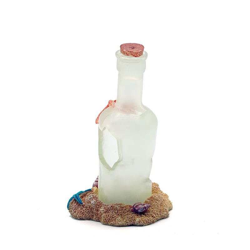 Trang Trí Hồ Cá Chai Thủy Tinh