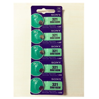Pin sony sr616sw – pin đồng hồ vỉ 5 viên