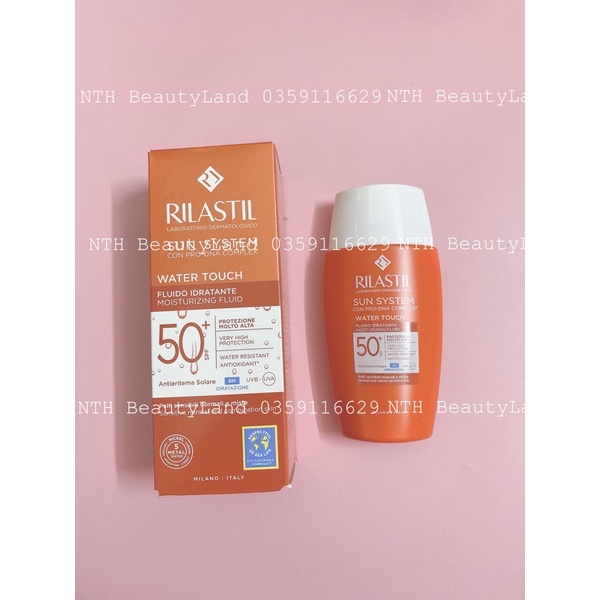Kem chống nắng Rilastil Water Touch Fluid SPF50+