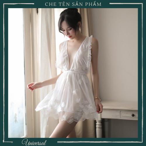 Váy Ngủ Xuyên Thấu Nhẹ Nhàng Như Mùa Xuân Gợi Cảm UNIVERSALXXX - DNS03