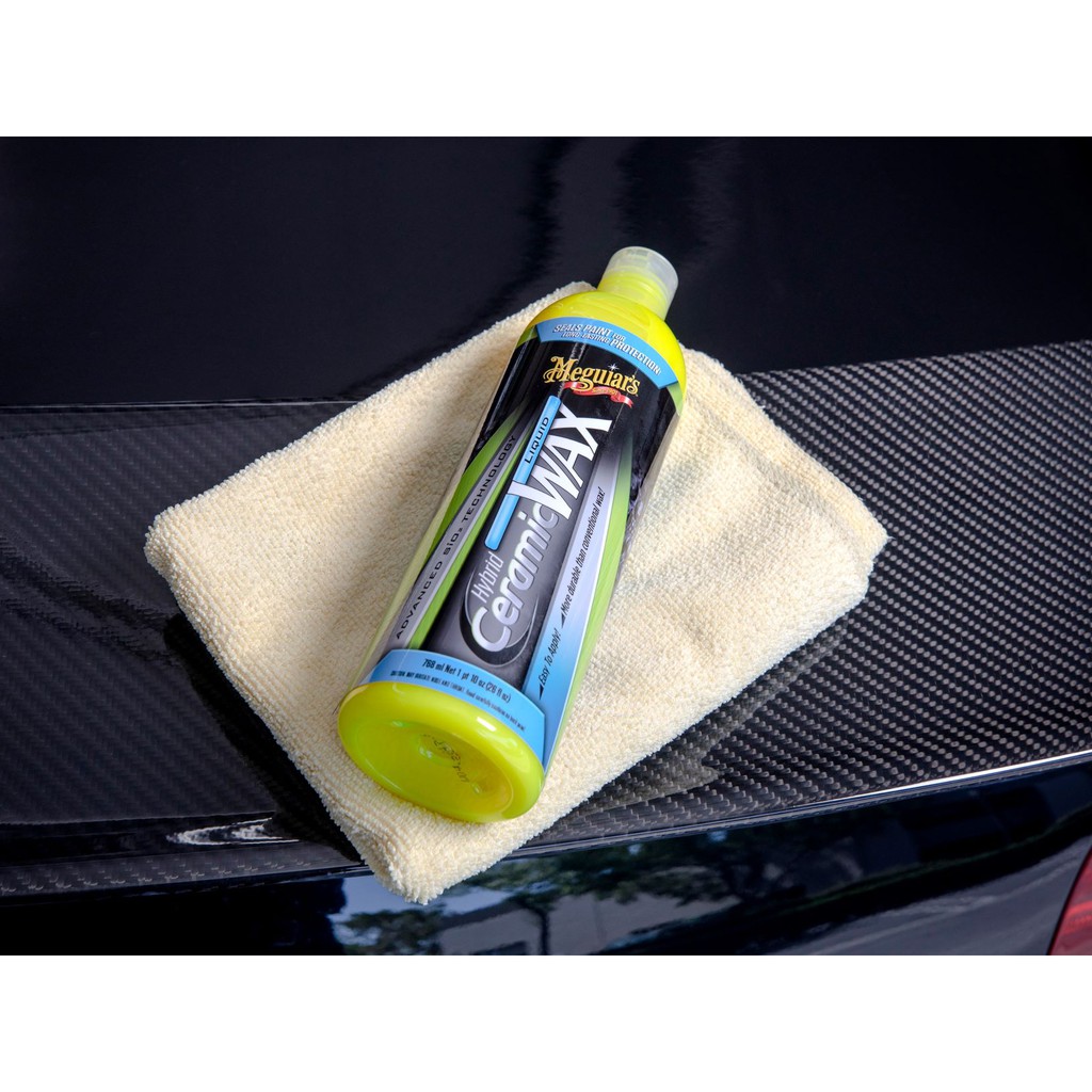 [Mã LT50 giảm 50k đơn 250k] Meguiar's Wax bóng Ceramic cho sơn xe dạng kem - Hybrid Ceramic Liquid Wax - G200416, 473ml