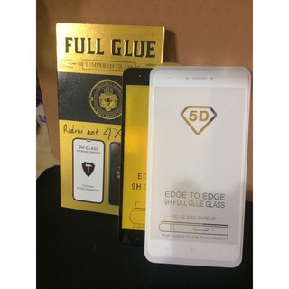 KÍNH CƯỜNG LỰC FULL MÀN 5D XIAOMI REDMI NOTE 4X