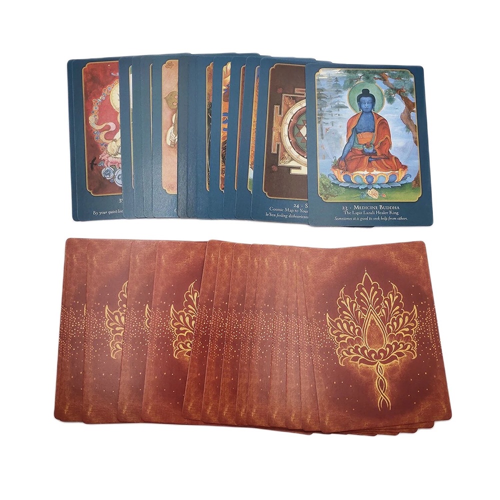 Bài Buddha Wisdom, Shakti Power 50 Lá Tặng Đá Thanh Tẩy C257