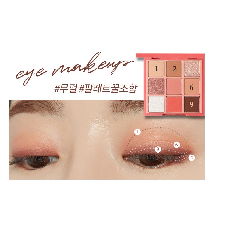 Phấn Mắt 9 Ô Etude House Play Color Eyes Rose Crush