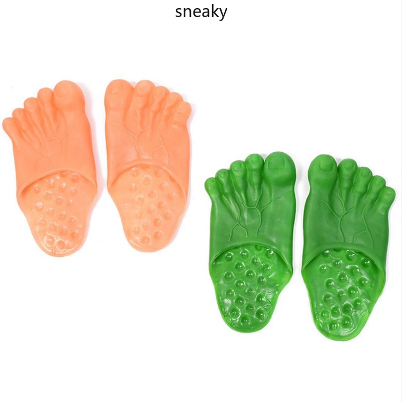 Đôi Dép Hình Bàn Chân Quái Vật Big Foot cho Halloween