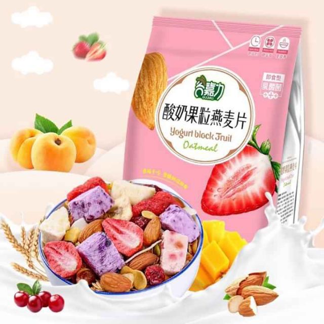 NGŨ CỐC TRUNG OATMEAL ( CÓ SẴN )